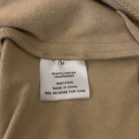 Tan fringe skirt - Picture 8 of 8